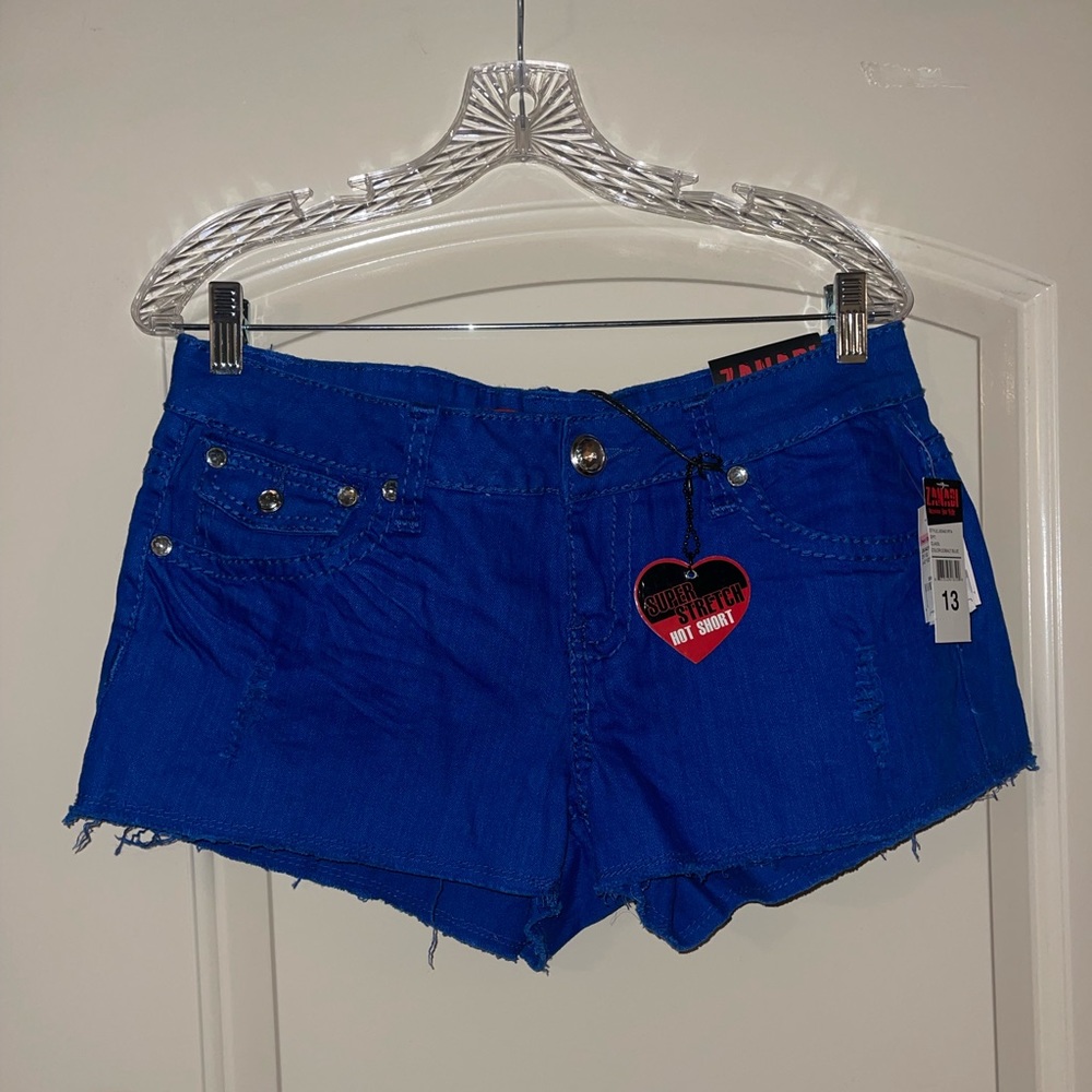 Blue Zanadi Shorts NWT